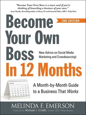 cover image of Become Your Own Boss in 12 Months